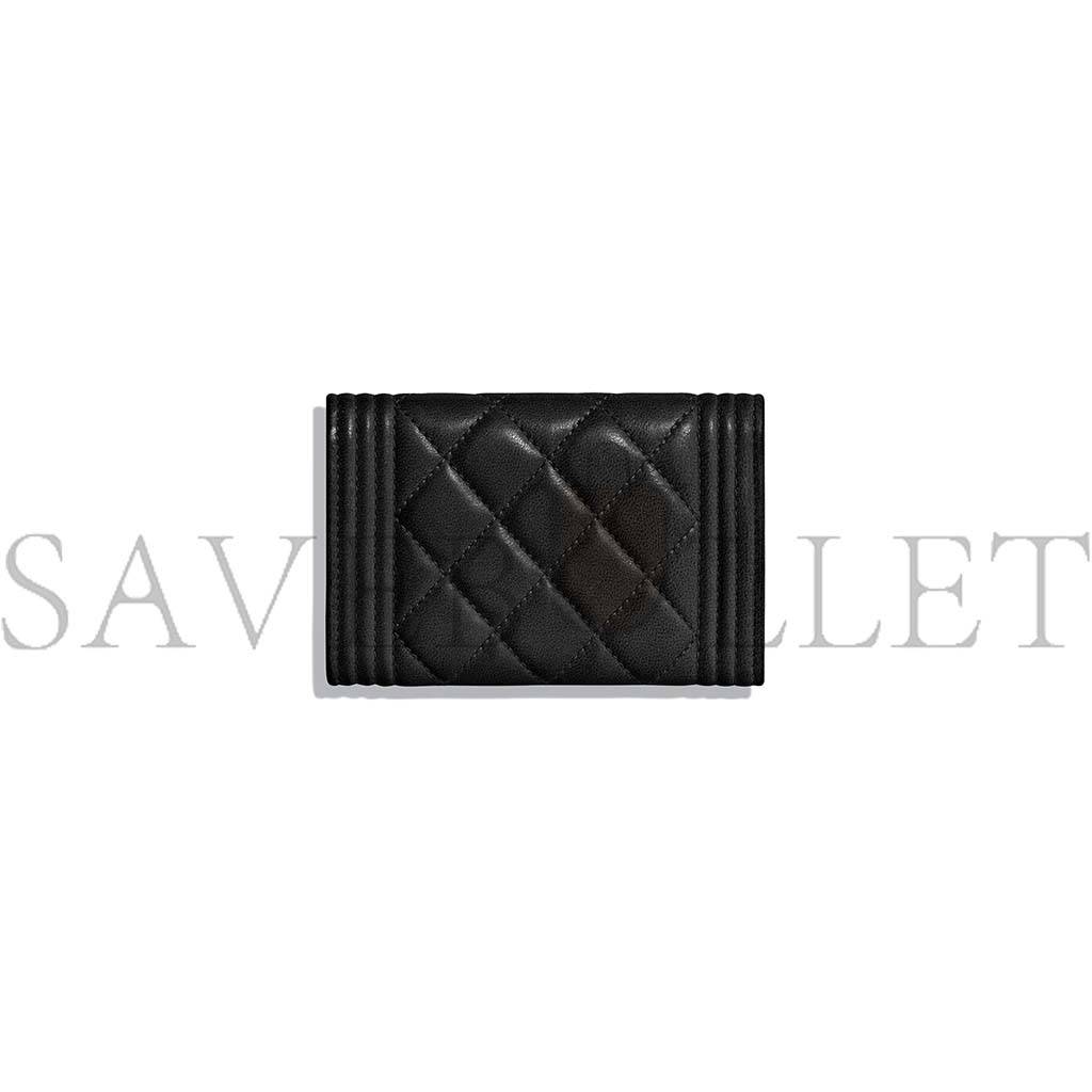 Ch*el boy Ch*el flap card holder a80603 y07659 94305 (11.3*7.5*2.1cm)
